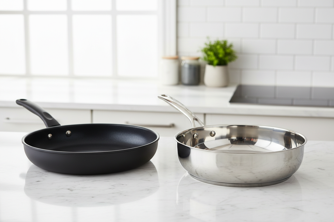 Nonstick vs. Stainless Steel: Which Cookware Is Best for Your Kitchen?
